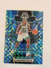 2022-23 Panini Mosaic PJ Washington Jr #121 Reactive Blue Prizm Hornets